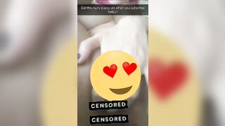 MONTHLY SNAPCHAT: Let's you screenshot and gain access to masturbation vids