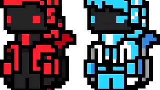 8-Bit Animated Protogens