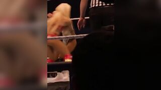 Carmella wedgie