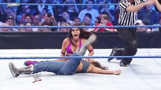 WWE Layla groping another diva