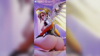 Mercy Riding, (Zealot_3D) [Overwatch]