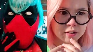 Deadpool cosplay so sweet un a song