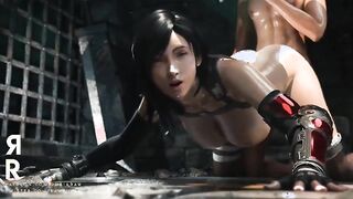 Tifa Lockhart in the dungeon [Final Fantasy] (ruria raw, volkor)