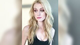 Katherine McNamara's face and lips are made for deepthroating