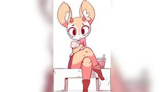 Want a peek from Tsunoda (Diives)[Aggretsuko]