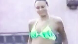 Stacy Keibler in a Spring Break Bikini Contest