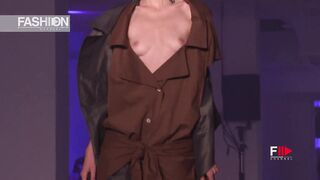 Cutie at Vivienne Westwood Spring 2020 Showing Off Her Bosoms