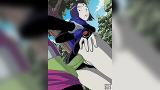 Raven [Teen Titans] (Draw by incognitymous and animated by Sijix)
