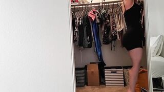 Closest full of clothes