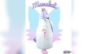 Our villain Mamakat is now here in 3D, and she's ready to conquer the entire universe with style!!! ???????? [@setsuniverse on Twitter and Instagram]