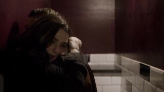 Rachel Weisz getting fucked in a public bathroom by a random guy