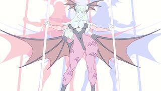 Club SS? That would explain the hellhound and demon girls wearing those Hugo Boss suits... [Human'd] [Morrigan] [Monster Girl Cabaret] [Jerk Off Encouragement] [Non-Animated Version in Comments]