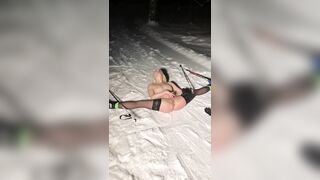 I love to masturbate on a ski trip, i hope it’s normal