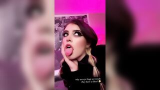 Chrissy Costanza is begging for a good deepthroat