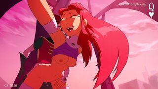 Robin teaches Starfire how to speak Dick (Queen Complex) [Teen Titans]