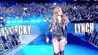 Sexiest entrance for Becky Lynch or what?