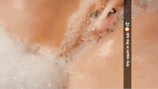 i squirted a little in yhe tub ???? see more of my juices on my Premium xxx link below ????