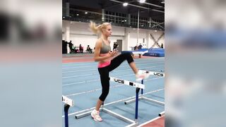 Ukrainian high jumper Yuliya Levchenko [gif]