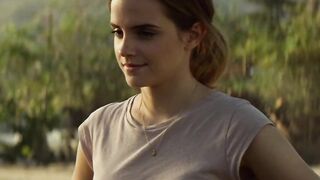 Emma Watson noticing your boner for her.