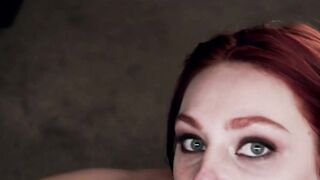 redhead deep throat junkie