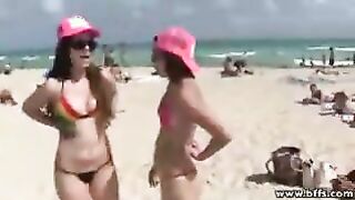 Slutty Girls getting Wild on Spring Break [gif]