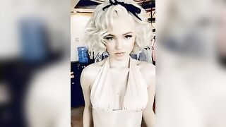 Dove Cameron giving you some serious blowjob eyes.