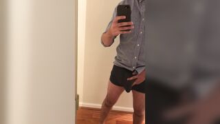 Gif Reveal. This bulge has been like this all day...