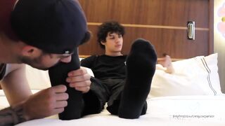 Twink Sock Feet Worshipped