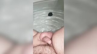 Playing in the tub