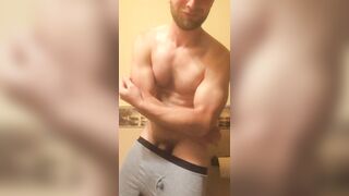 Thanks for sorting by new! Hope you like my ripped muscles and huge uncut cock! ???? Chats welcome