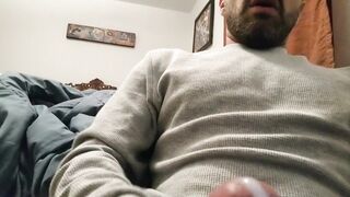 Uncut cum stream