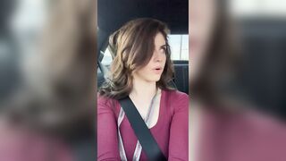 Alexandra Daddario Porsche IG Clip (11/13/21)