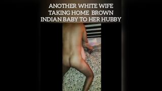 White wife being bred by Indian bull