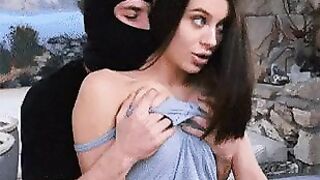Lana Rhoades gets fucked by intruder