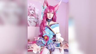 Ahri cosplay by Kawaii Fox