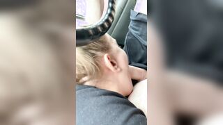 A fun bj in the rental moving truck. We had sex in the back of it but didn’t record, boo. haha. (F/M)