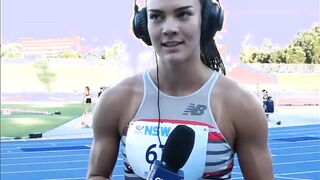 Australian hurdler Celeste Mucci