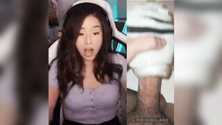 Pokimane reaction to homemade fleshlight fucktrib ????