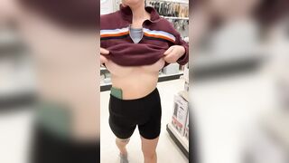 Sometimes the people in Target need to see some titties [f]