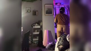 For everyone on reddit who wanted to see my fat latina bbw ass twerk to practice ????????????????????????????????