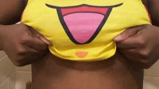 Titty Drop Boobs Slow Motion Porn GIF by munchiibunnii