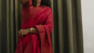 The lost Art and the tease of a Saree Stripping[F]