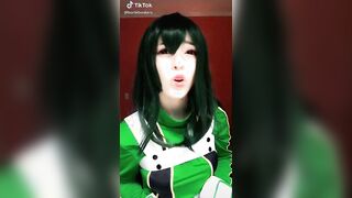 Third NYE TikTok (Froppy Cosplay)