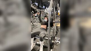 TikTok Thot working out her body for alpha pleasure