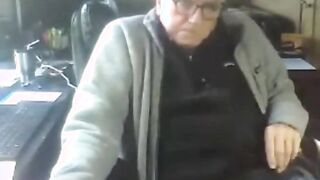 grandpa jerking off