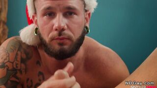 Gay step brothers anal on Christmas