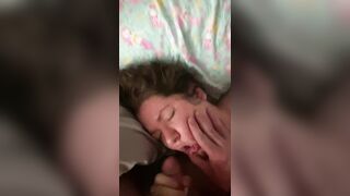 BBC Choking Cuckold Cum In Mouth Face Slapping Gagged Humiliation Interracial Sucking Porn GIF by summergirl89