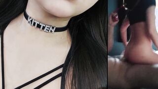 You didn't know why your sister started wearing a choker, especially this one. Turns out your bully gave it to her as a public show of ownership. She's now his personal ''kitten''.